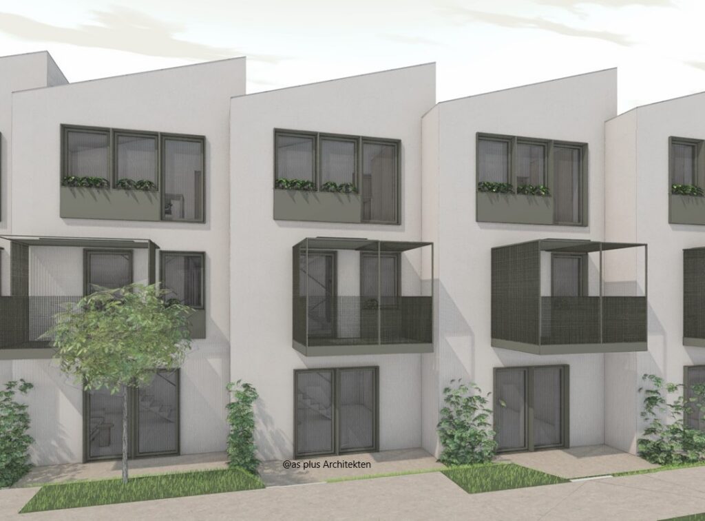 Giardino Living, Passau – Visualisierung Reihenhaus